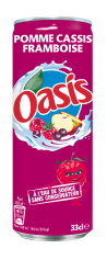 Boissons : Oasis Pomme Cassis  (33 cl)